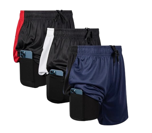 Dark Matter Fitness- gym shorts